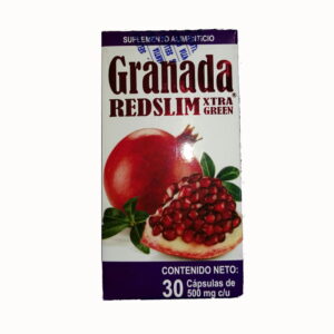 Granada RedSlim de XtraGreen con 30 cápsulas