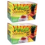 Té PiñaFIT, dos cajitas con 30 sobres cada uno