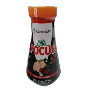 Vita Focus de Vitamorin con 200 Tabletas para la Memoria y el Enfoque