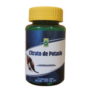 Citrato de Potasio, bote con 60 cápsulas