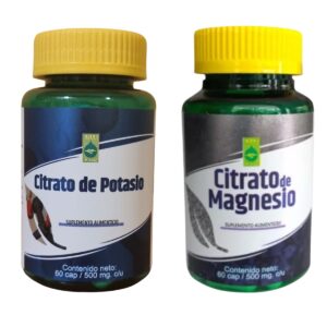 Paquete Citrato de Potasio y Magnesio: ¡Impulsa tu bienestar!