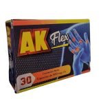 AK Flex, caja con 30 cápsulas de 500 mg c/u