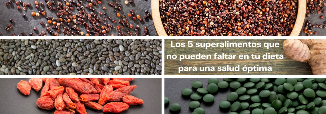Los 5 superalimentos que no pueden faltar en tu dieta para una salud óptima