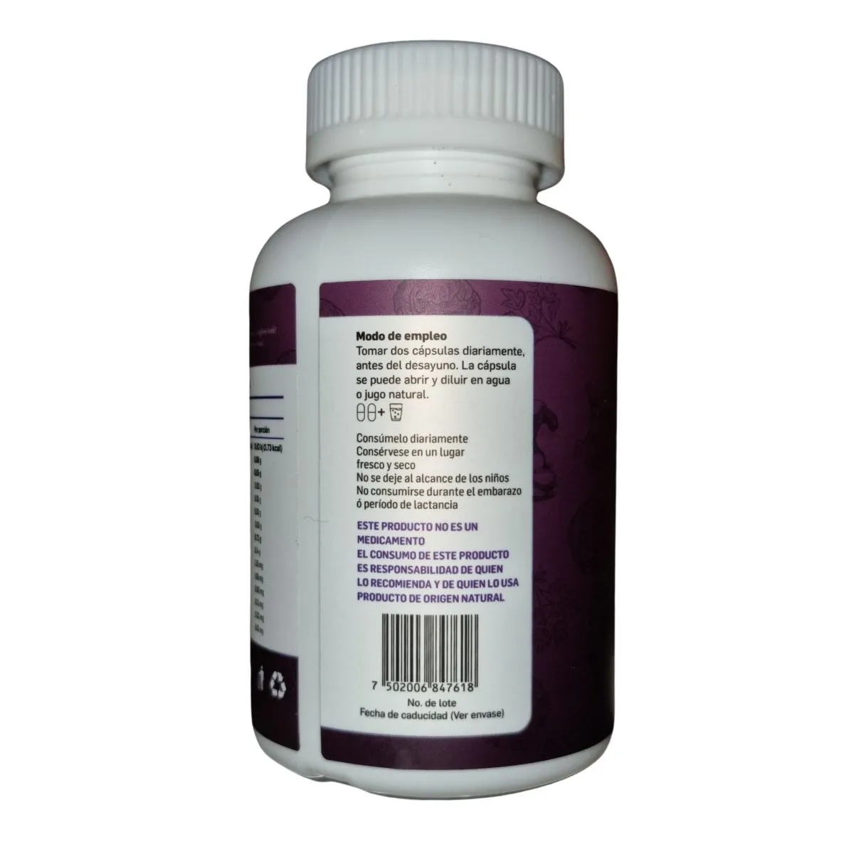 Probióticos de Col Morada Liofilizada refugio del vergel en Casitodoonline