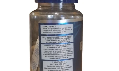 Berberina e Inulina Power - 60 Cápsulas de 500 mg - Imagen 2