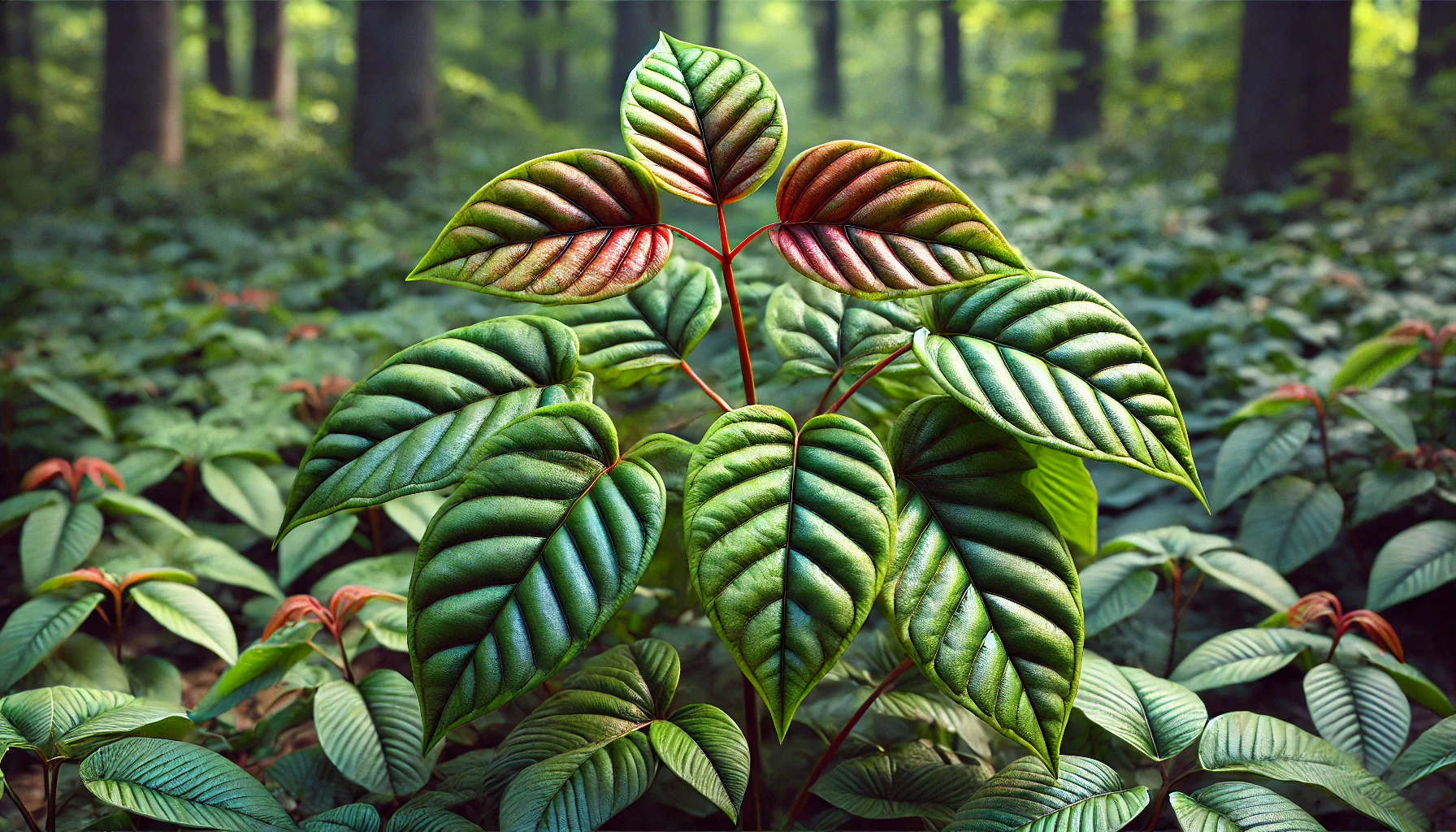 Imagen de una planata de Hiedra Venenosa, para un artículo en Casitodoonline