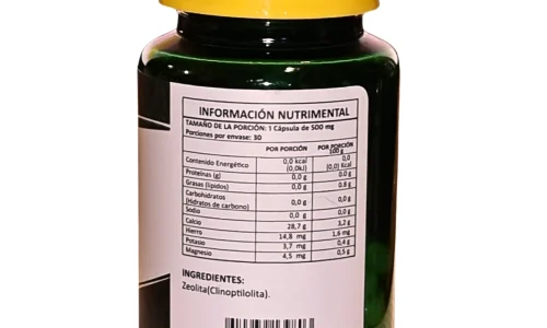 Zeolita Clinoptilolita 500 mg - 30 Cápsulas de Garden Life - Imagen 3