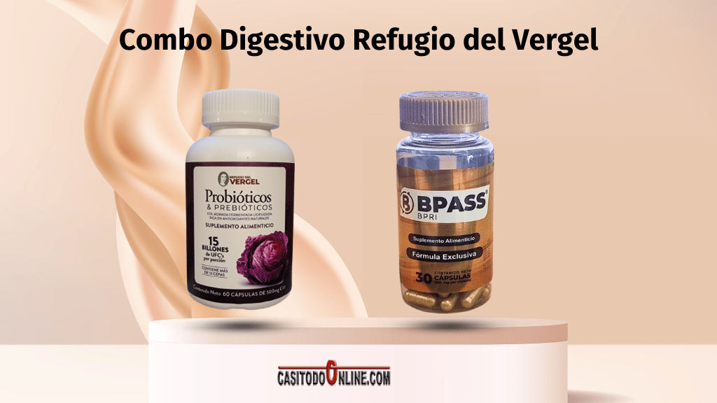 Combo Digestivo Refugio del Vergel: La Sinergia Natural que Mejora Tu Salud Intestinal